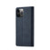 iPhone 12 mini Frosted Anti-theft Brush Horizontal Flip Leather Case with Holder & Card Slots & Wallet  - Dark Blue