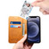 iPhone 12 mini Calf Texture Horizontal Flip Leather Case with Holder & Card Slots & Wallet  - Khaki