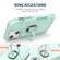 iPhone 12 mini 3 in 1 PC + TPU Phone Case with Ring Holder  - Mint Green