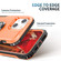 iPhone 12 mini 3 in 1 PC + TPU Phone Case with Ring Holder  - Orange