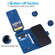 iPhone 12 mini Skin Feel Business Horizontal Flip PU Leather Case with Holder & Multi-Card Slots & Wallet & Lanyard & Photo Frame  - Blue