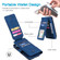 iPhone 12 mini Skin Feel Business Horizontal Flip PU Leather Case with Holder & Multi-Card Slots & Wallet & Lanyard & Photo Frame  - Blue