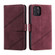iPhone 12 mini Skin Feel Business Horizontal Flip PU Leather Case with Holder & Multi-Card Slots & Wallet & Lanyard & Photo Frame  - Red