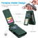 iPhone 12 mini Skin Feel Business Horizontal Flip PU Leather Case with Holder & Multi-Card Slots & Wallet & Lanyard & Photo Frame  - Green