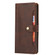 iPhone 12 mini Calf Texture Double Fold Clasp Horizontal Flip Leather Case with Photo Frame & Holder & Card Slots & Wallet  - Coffee