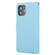 iPhone 12 mini Cross Texture Detachable Leather Phone Case  - Blue