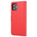 iPhone 12 mini Cross Texture Detachable Leather Phone Case  - Red