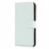 iPhone 12 mini Plain Texture Cowhide Leather Horizontal Flip Case with Magnetic Clasp & Holder & Card Slots & Wallet  - White