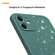 iPhone 12 mini Hat-Prince ENKAY ENK-PC0672 Liquid Silicone Straight Edge Shockproof Case + 0.26mm 9H 2.5D Full Glue Tempered Glass Film - Dark Green