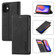 iPhone 12 mini LC.IMEEKE Strong Magnetism Ultra-thin Horizontal Flip Shockproof Matte TPU + PU Leather Case with Holder & Card Slots & Wallet  - Black