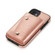 iPhone 12 mini Shockproof PU + TPU Leather Case with Card Slots & Holder & Photo Frame & Wallet & Lanyard  - Rose Gold