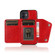iPhone 12 mini Shockproof PU + TPU Leather Case with Card Slots & Holder & Photo Frame & Wallet & Lanyard  - Red