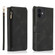 iPhone 12 mini Skin-feel Crazy Horse Texture Zipper Wallet Bag Horizontal Flip Leather Case with Holder & Card Slots & Wallet & Lanyard  - Black