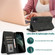 iPhone 12 mini Skin-feel Crazy Horse Texture Zipper Wallet Bag Horizontal Flip Leather Case with Holder & Card Slots & Wallet & Lanyard  - Black