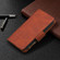 iPhone 12 mini Skin Feel Detachable Magnetic Zipper Horizontal Flip PU Leather Case with Multi-Card Slots & Holder & Wallet & Photo Frame & Lanyard - Brown