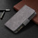 iPhone 12 mini Skin Feel Detachable Magnetic Zipper Horizontal Flip PU Leather Case with Multi-Card Slots & Holder & Wallet & Photo Frame & Lanyard - Gray