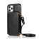iPhone 12 mini Multi-functional Cross-body Card Bag TPU+PU Back Cover Case with Holder & Card Slot & Wallet  - Black