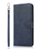 iPhone 12 mini Calf Texture 2 in 1 Detachable Magnetic Back Cover Horizontal Flip Leather Case with Holder & Card Slots & Wallet & Photo Frame  - Blue