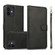iPhone 12 mini Calf Texture 2 in 1 Detachable Magnetic Back Cover Horizontal Flip Leather Case with Holder & Card Slots & Wallet & Photo Frame  - Black