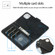 iPhone 12 mini KLT888-2 Retro 2 in 1 Detachable Magnetic Horizontal Flip TPU + PU Leather Case with Holder & Card Slots & Photo Frame & Wallet - Black
