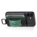 iPhone 12 mini Suteni H13 Card Wallet Wrist Strap Holder PU Phone Case - Black