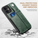 iPhone 12 mini Suteni 215 Wrist Strap PU Phone Case  - Green