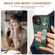 iPhone 12 mini Suteni 215 Wrist Strap PU Phone Case  - Green