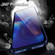iPhone 12 mini Double Sides Tempered Glass Magnetic Adsorption Metal Frame HD Screen Case  - Blue Purple