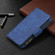 iPhone 12 mini Skin Feel Detachable Magnetic Zipper Horizontal Flip PU Leather Case with Multi-Card Slots & Holder & Wallet & Photo Frame & Lanyard - Blue