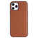 iPhone 12 mini GEBEI Full-coverage Shockproof Leather Protective Case  - Brown