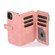 iPhone 12 mini Dream 9-Card Wallet Zipper Bag Leather Phone Case - Pink