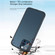 iPhone 12 mini SULADA Luxury 3D Carbon Fiber Textured Shockproof Metal + TPU Frame Case  - Dark Green