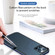 iPhone 12 mini SULADA Luxury 3D Carbon Fiber Textured Shockproof Metal + TPU Frame Case  - Sea Blue