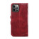 iPhone 12 mini Calf Texture Buckle Horizontal Flip Leather Case with Holder & Card Slots & Wallet  - Red