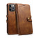 iPhone 12 mini Calf Texture Buckle Horizontal Flip Leather Case with Holder & Card Slots & Wallet  - Brown