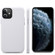 iPhone 12 mini Lamb Grain PU Back Cover Phone Case - White