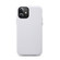 iPhone 12 mini Lamb Grain PU Back Cover Phone Case - White