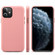 iPhone 12 mini Lamb Grain PU Back Cover Phone Case - Pink