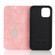 iPhone 12 mini Wireless Charging Magsafe Leather Phone Case  - Pink