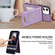 iPhone 12 mini N.BEKUS Vertical Flip Card Slot RFID Phone Case  - Purple
