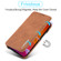 iPhone 12 mini LC.IMEEKE Hon Ancient Series Horizontal Flip Leather Case with Holder & Card Slot - Brown