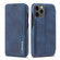 iPhone 12 mini LC.IMEEKE Hon Ancient Series Horizontal Flip Leather Case with Holder & Card Slot - Blue