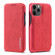iPhone 12 mini LC.IMEEKE Hon Ancient Series Horizontal Flip Leather Case with Holder & Card Slot - Red
