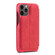iPhone 12 mini LC.IMEEKE Hon Ancient Series Horizontal Flip Leather Case with Holder & Card Slot - Red