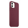 iPhone 12 mini Magnetic Liquid Silicone Full Coverage Shockproof Magsafe Case with Magsafe Charging Magnet  - Wine Red