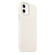 iPhone 12 mini Magnetic Liquid Silicone Full Coverage Shockproof Magsafe Case with Magsafe Charging Magnet  - White