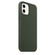 iPhone 12 mini Magnetic Liquid Silicone Full Coverage Shockproof Magsafe Case with Magsafe Charging Magnet  - Deep Green