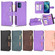 iPhone 12 mini Litchi Texture Zipper Leather Phone Case  - Pink