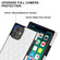 iPhone 12 mini Elegant Rhombic Pattern Microfiber Leather +TPU Shockproof Case with Crossbody Strap Chain  - White
