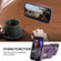 iPhone 12 mini Zipper Hardware Card Wallet Phone Case - Purple